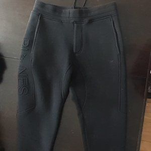 Paper Planes black sweatpants size small